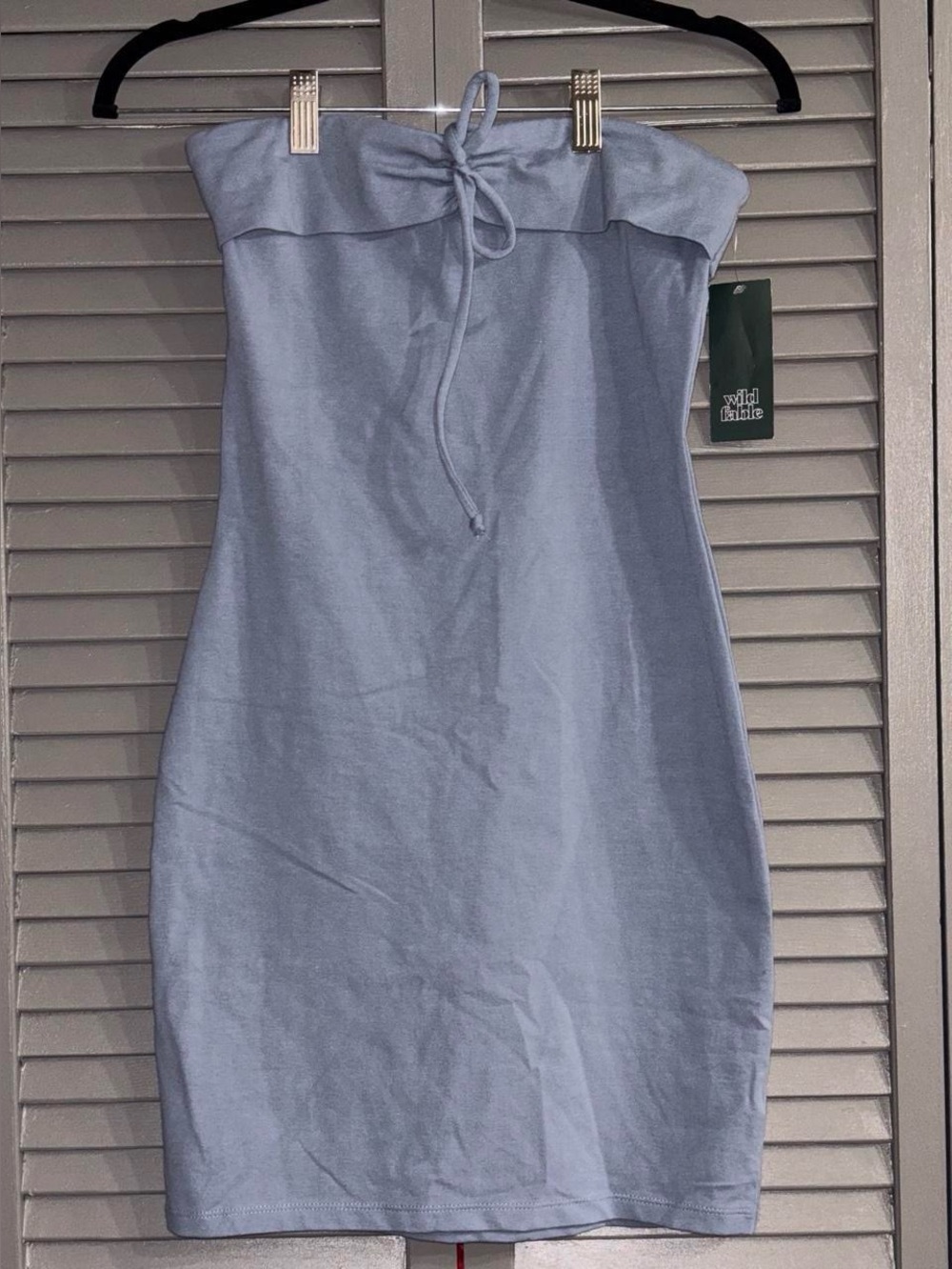 Strapless Mini Bodycon Dress